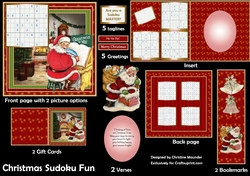 Christmas Sudoku Fun - Santa