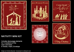 Jesus Nativity Mini Kit