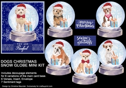 Dogs Christmas Globes