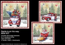 Santa is on his way Mini Kit