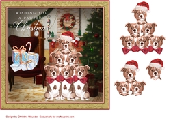 Staffie Christmas Tree