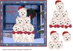 Westie Christmas Tree