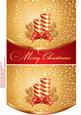Christmas Candles - Envelope Card