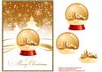 Merry Christmas Snow Globe