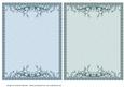 Floral Backing Sheets - Aqua Tones