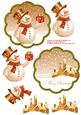 cup476007_1620 - Cd Christmas Decoration - Snowman