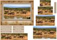 Africa at Its Best - Elephants with Bookmark