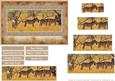 Africa at Its Best - Zebras with Bookmark