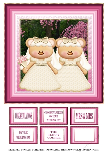 THE HAPPY COUPLE - MRS & MRS