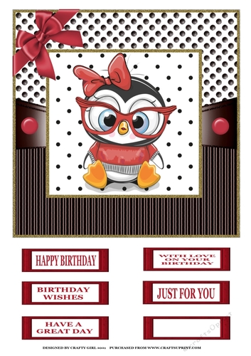CUTE PENGUIN BIRTHDAY