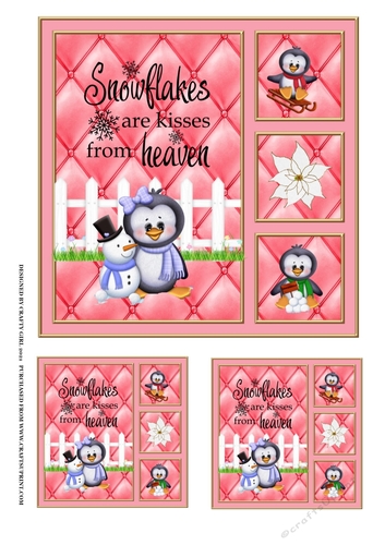 SNOWFLAKES ARE KISSES FROM HEAVEN