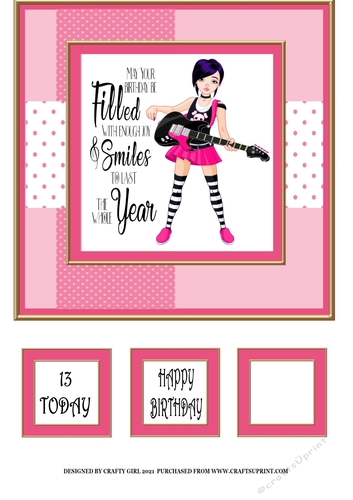 PINK - ROCK CHICK