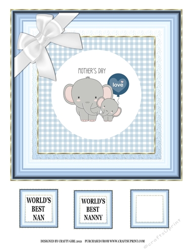 ELEPHANT - MOTHERS DAY - NAN
