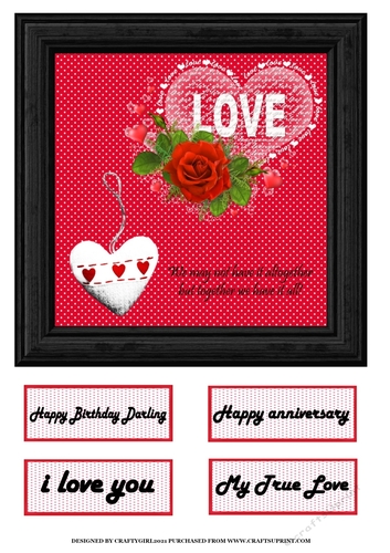 MY TRUE LOVE - ANNIVERSARY