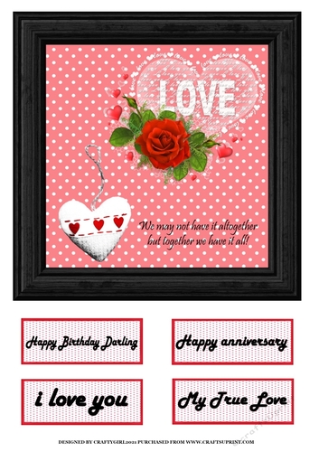 MY TRUE LOVE - ANNIVERSARY (PINK)