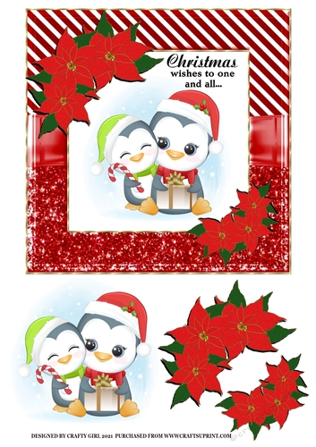 CHRISTMAS WISHES - RED
