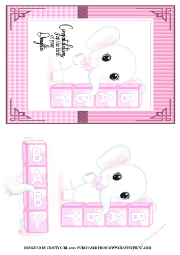 BABY GIRL - ELEPHANT