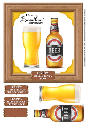 HAVE A BEERILIENT BIRTHDAY