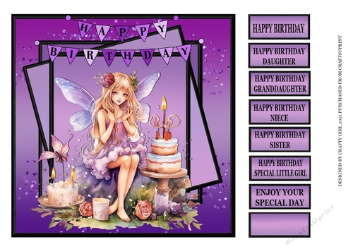 PURPLE FAIRY WISHES 2