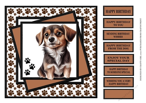SWEET DOGGY BIRTHDAY 3