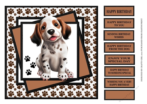 SWEET DOGGY BIRTHDAY 5