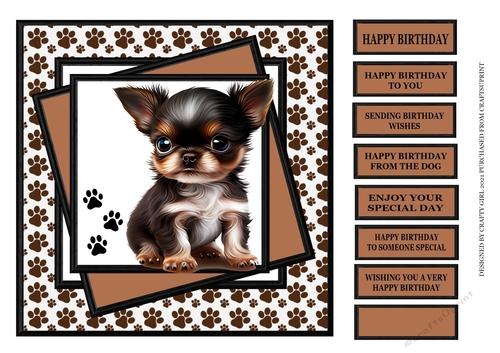 SWEET DOGGY BIRTHDAY 6