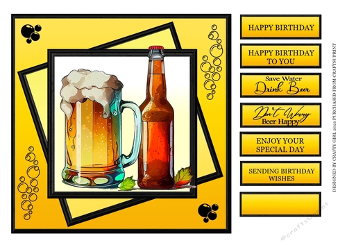 CHEERS - ITS YOUR BIRTHDAY