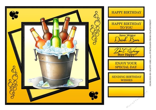 CHEERS - ITS YOUR BIRTHDAY - 2