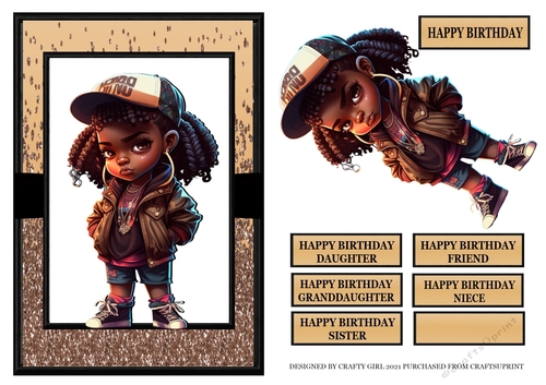 A5 SWEET BIRTHDAY GIRL
