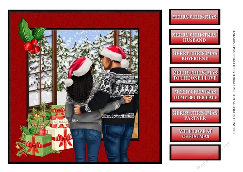 CHRISTMAS COUPLE 2 - MALE PARTNER