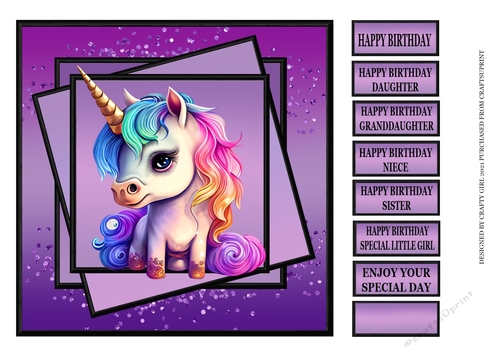 PURPLE UNICORN
