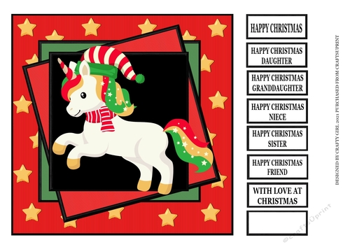 CHRISTMAS UNICORN 2