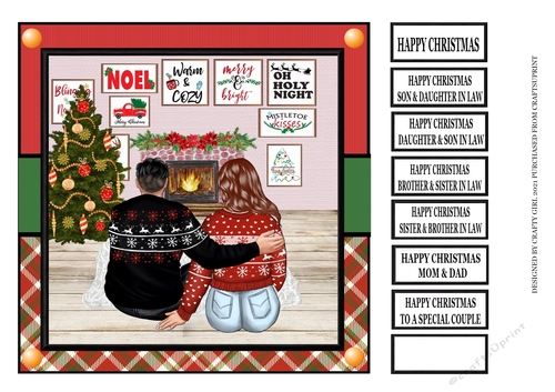 CHRISTMAS JUMPERS - COUPLE 2
