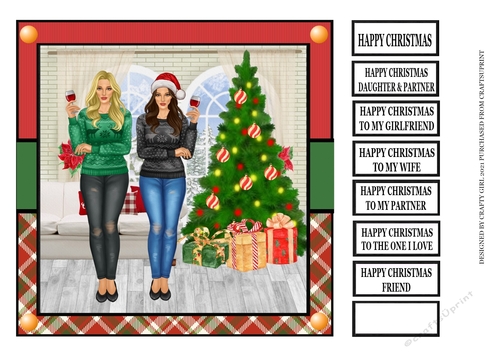 SAME SEX CHRISTMAS COUPLE 2