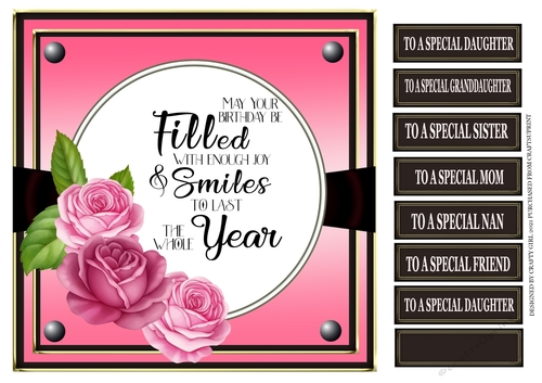 SMILES TO LAST THE YEAR - PINK
