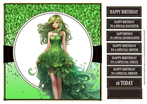GIRL IN GREEN