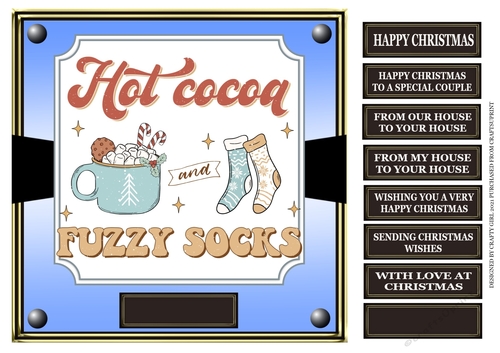 HOT COCOA AND FUZZY SOCKS