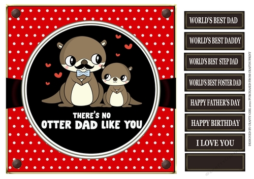 NO OTTER DAD LIKE YOU