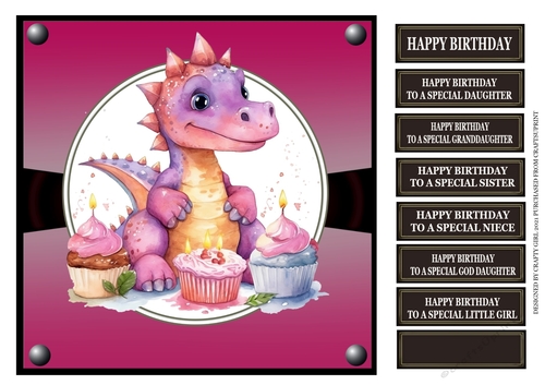 BIRTHDAY DINOSAUR 3