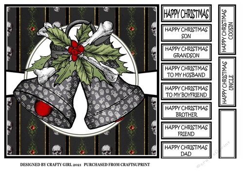 GOTHIC CHRISTMAS BELLS - MALE
