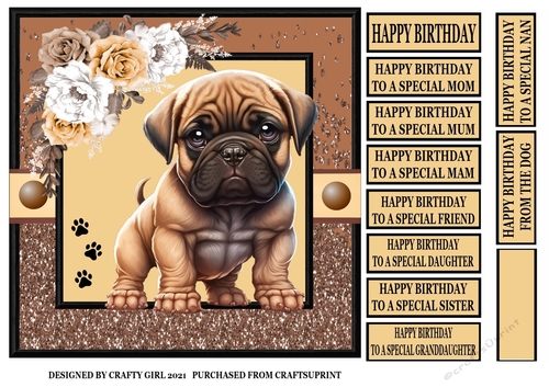 BULLMASTIFF BIRTHDAY