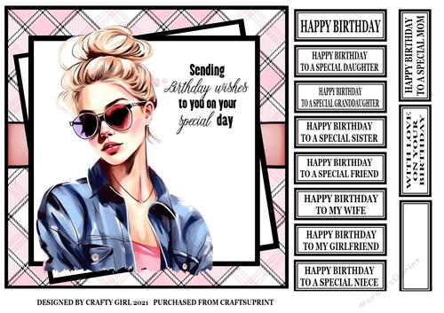 LADY IN SUNGLASSES 1