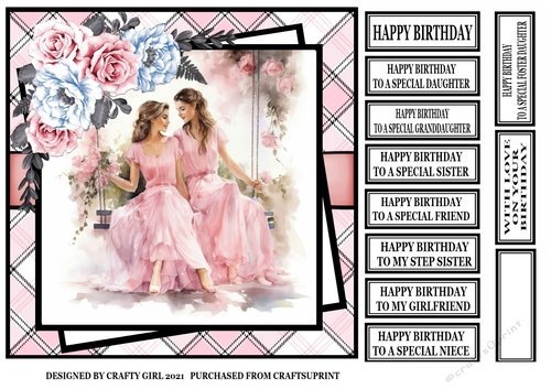 TWO GIRLS IN PASTEL PINK 1