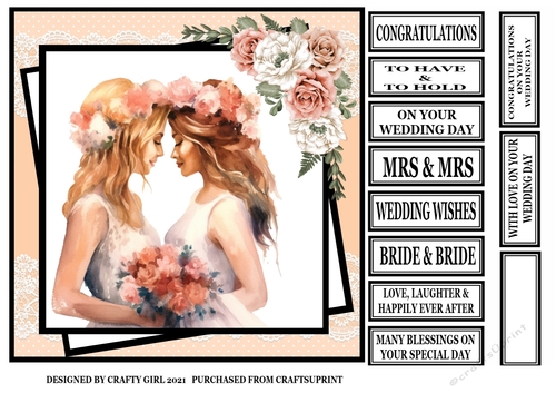 MRS & MRS WEDDING WISHES