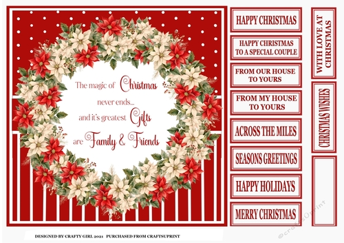 MAGIC OF CHRISTMAS WREATH