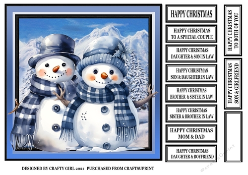 TOGETHER THIS CHRISTMAS - SNOWMEN
