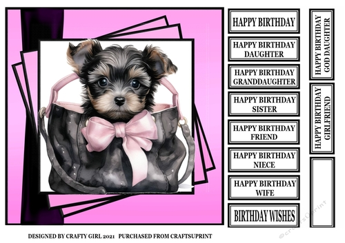 PUPPY LOVE - PINK