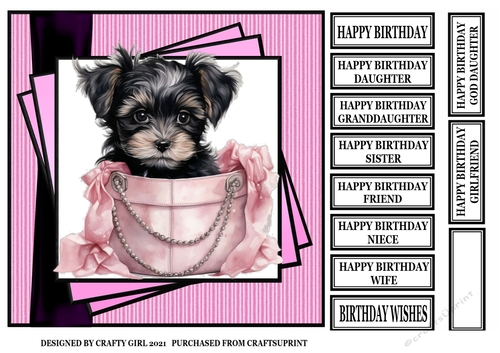PUPPY LOVE 1 - PINK