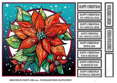 POP ART POINSETTIA