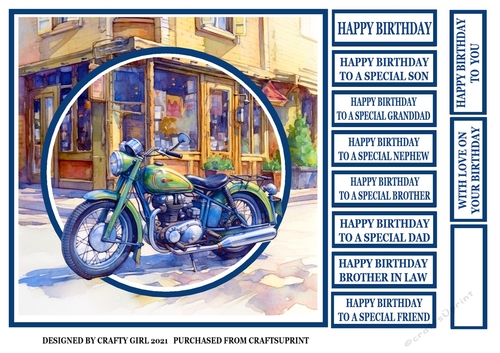 VINTAGE MOTORBIKE